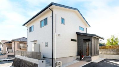 水回りを一直線でつなげて家事の効率を高めた家