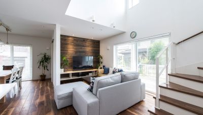 海風を感じられるウエストコーストスタイルの家