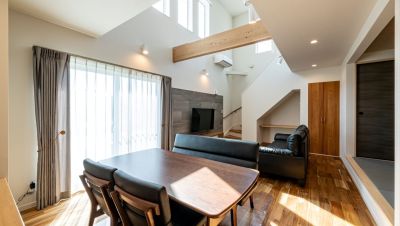 生活感を隠せる収納でホテルライクに過ごせる家