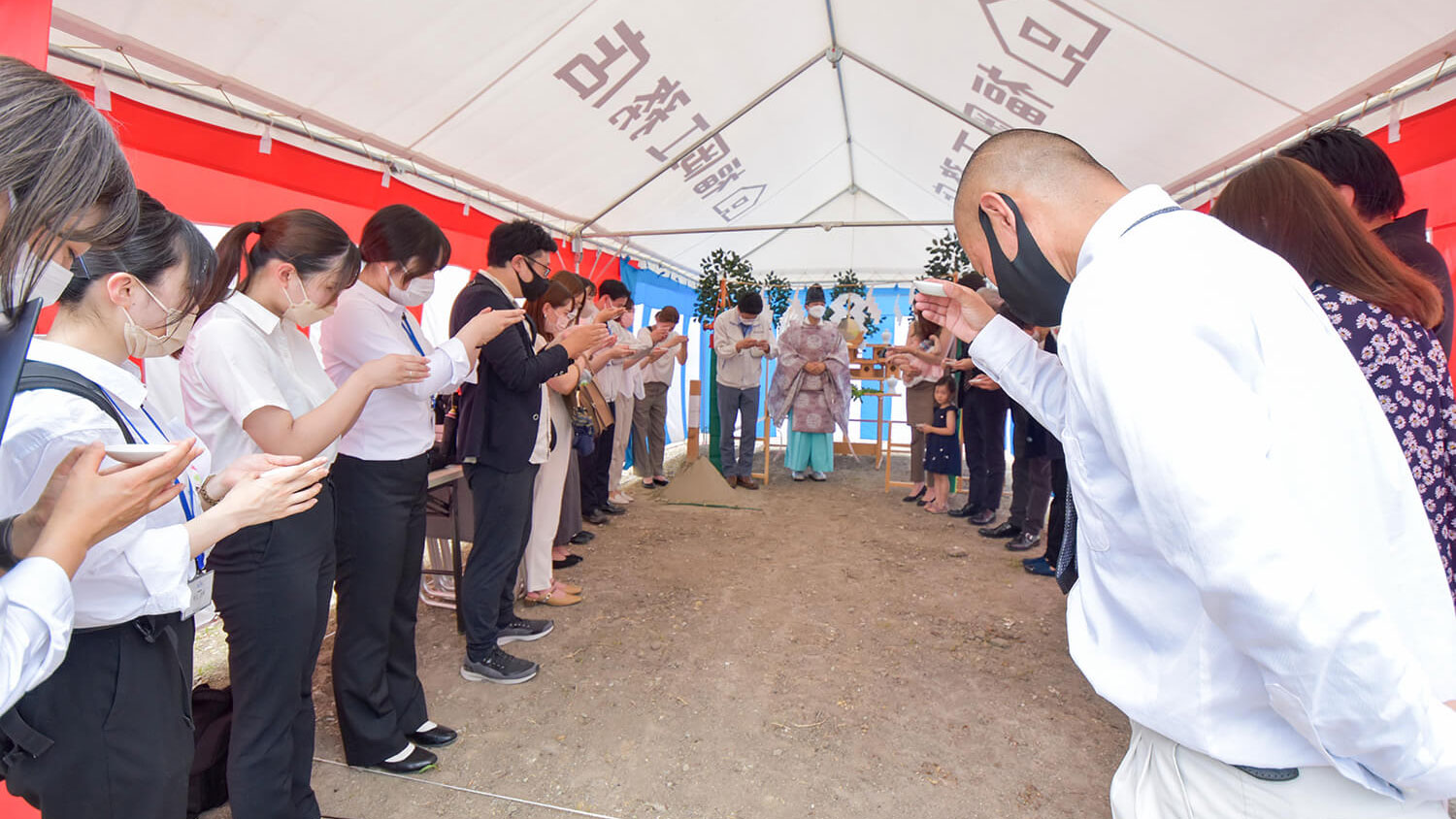 地鎮祭の意味や流れ、当日の服装や準備物【着工の前におこなわれる祭事】