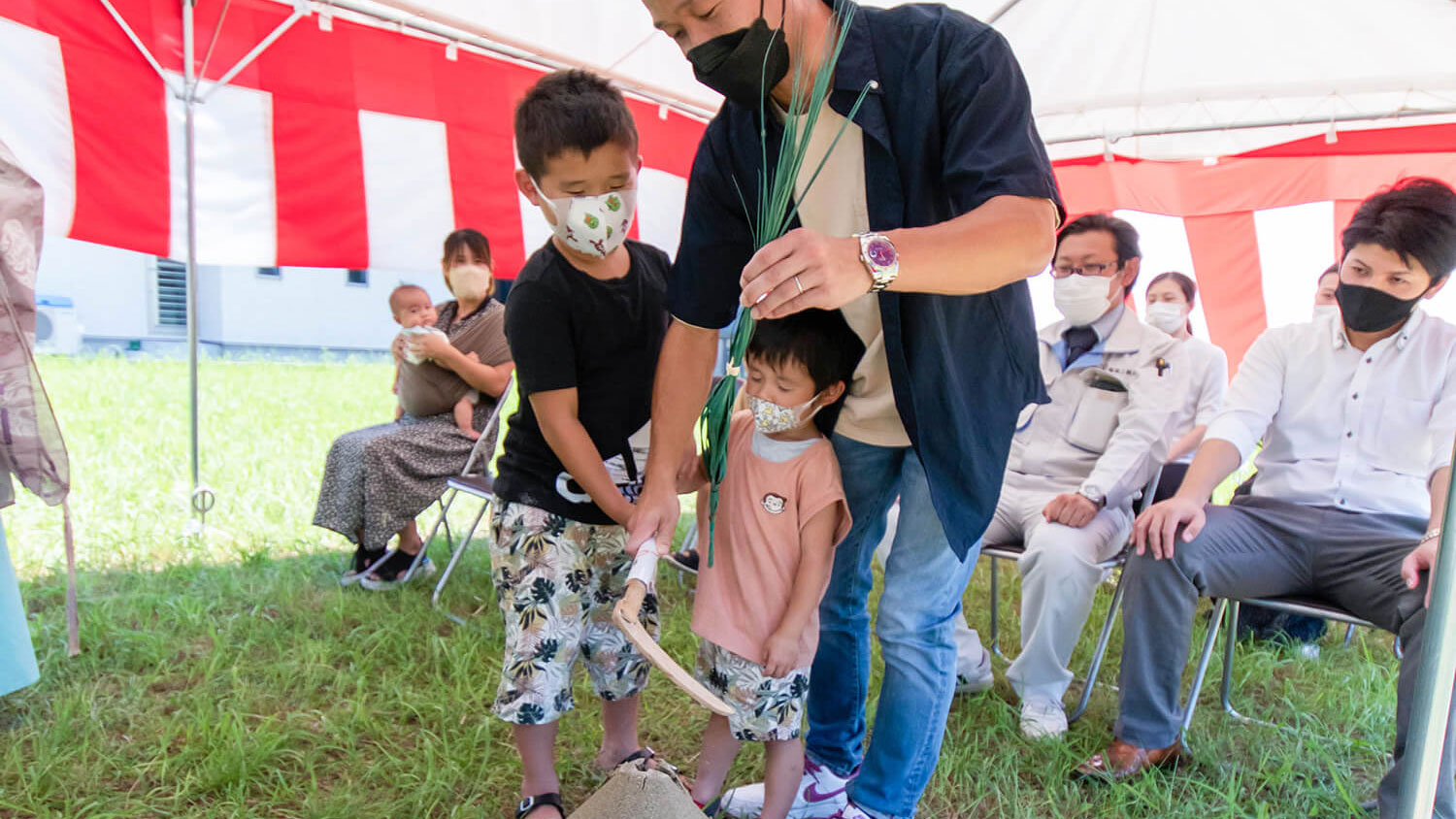 地鎮祭の意味や流れ、当日の服装や準備物【着工の前におこなわれる祭事】