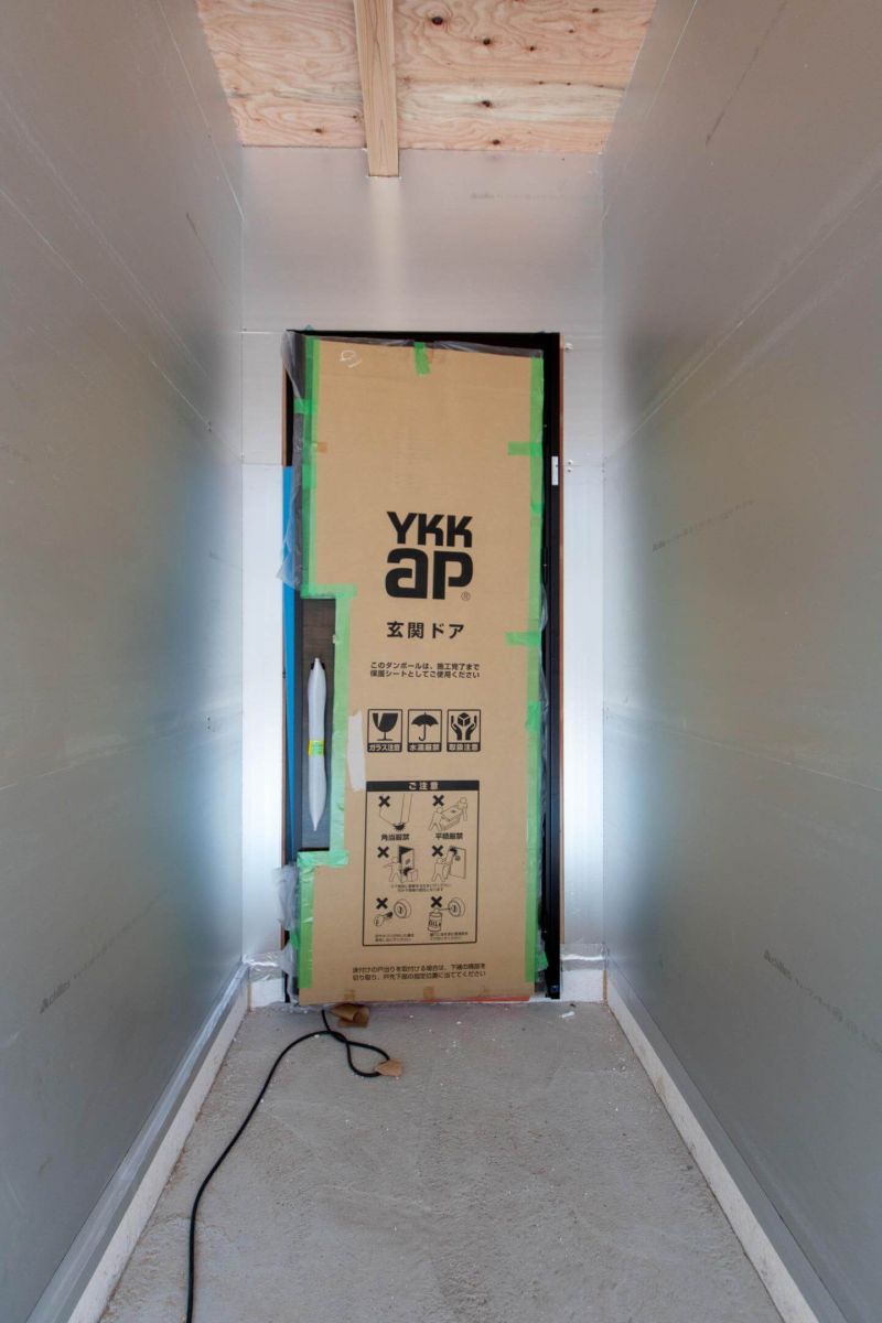 「那珂川市10」注文住宅現場リポート④【木工事】【気密テープ】