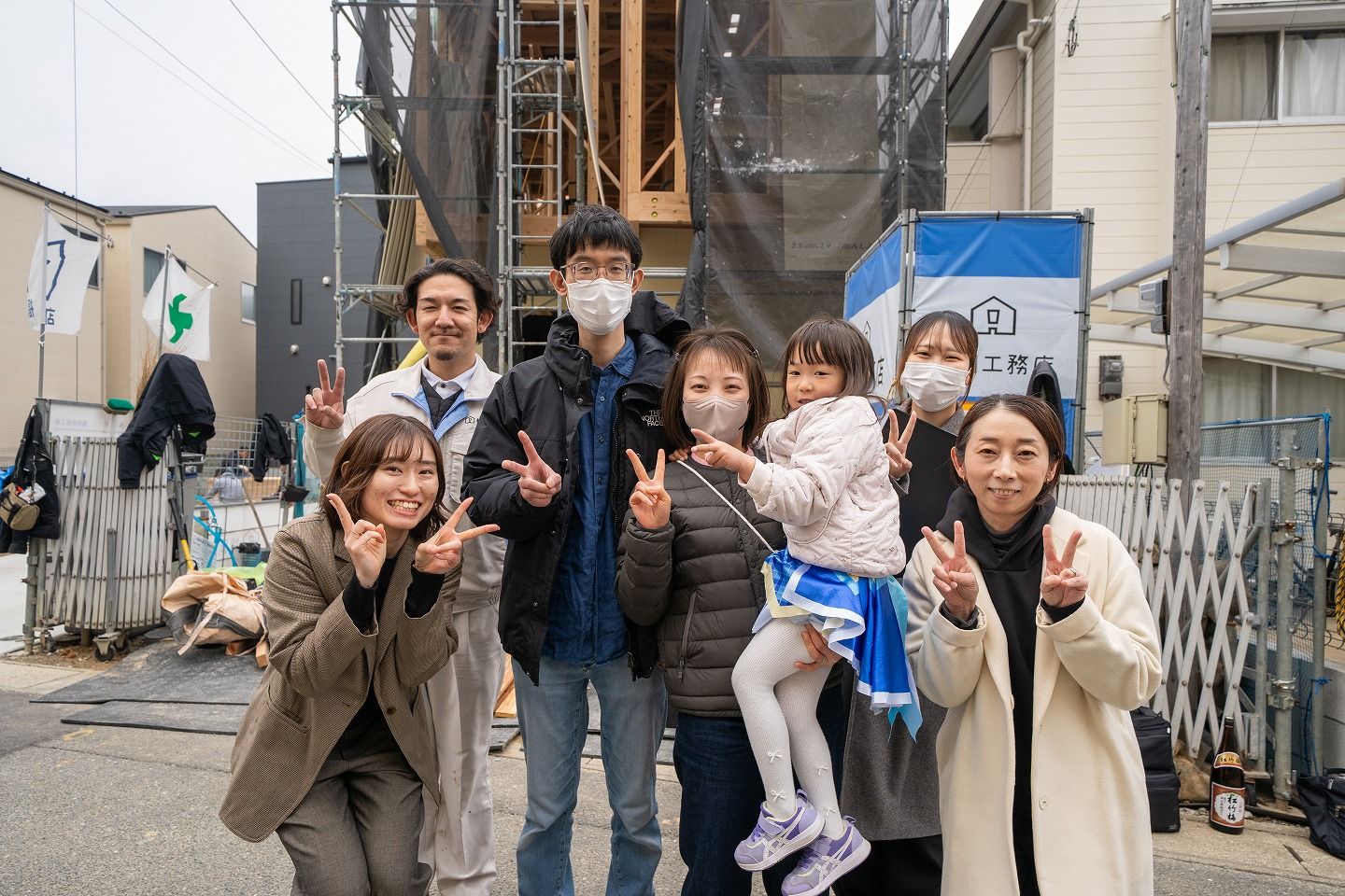 「福岡市城南区12」注文住宅現場リポート③【上棟式】