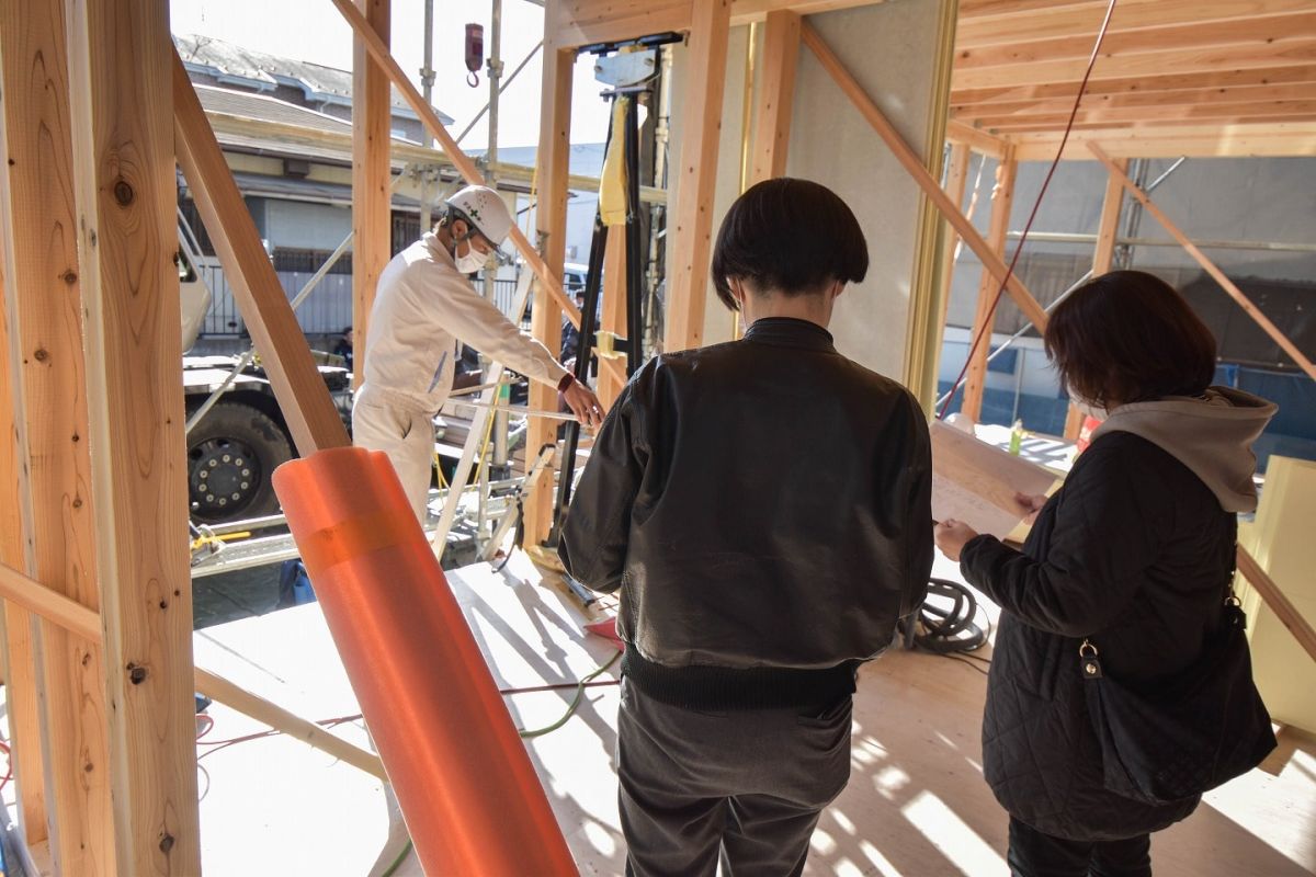 「福岡市早良区次郎丸01」注文住宅現場リポート④【上棟式】