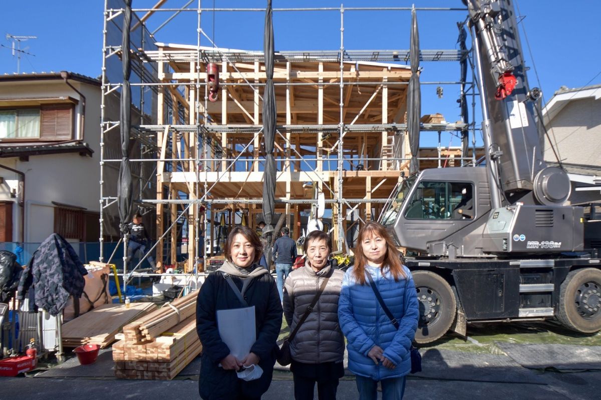 福岡県福岡市早良区次郎丸01　注文住宅建築現場リポート④　～上棟式・後半～