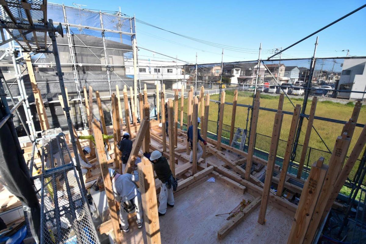 「福岡市早良区10」注文住宅現場リポート②【上棟式】