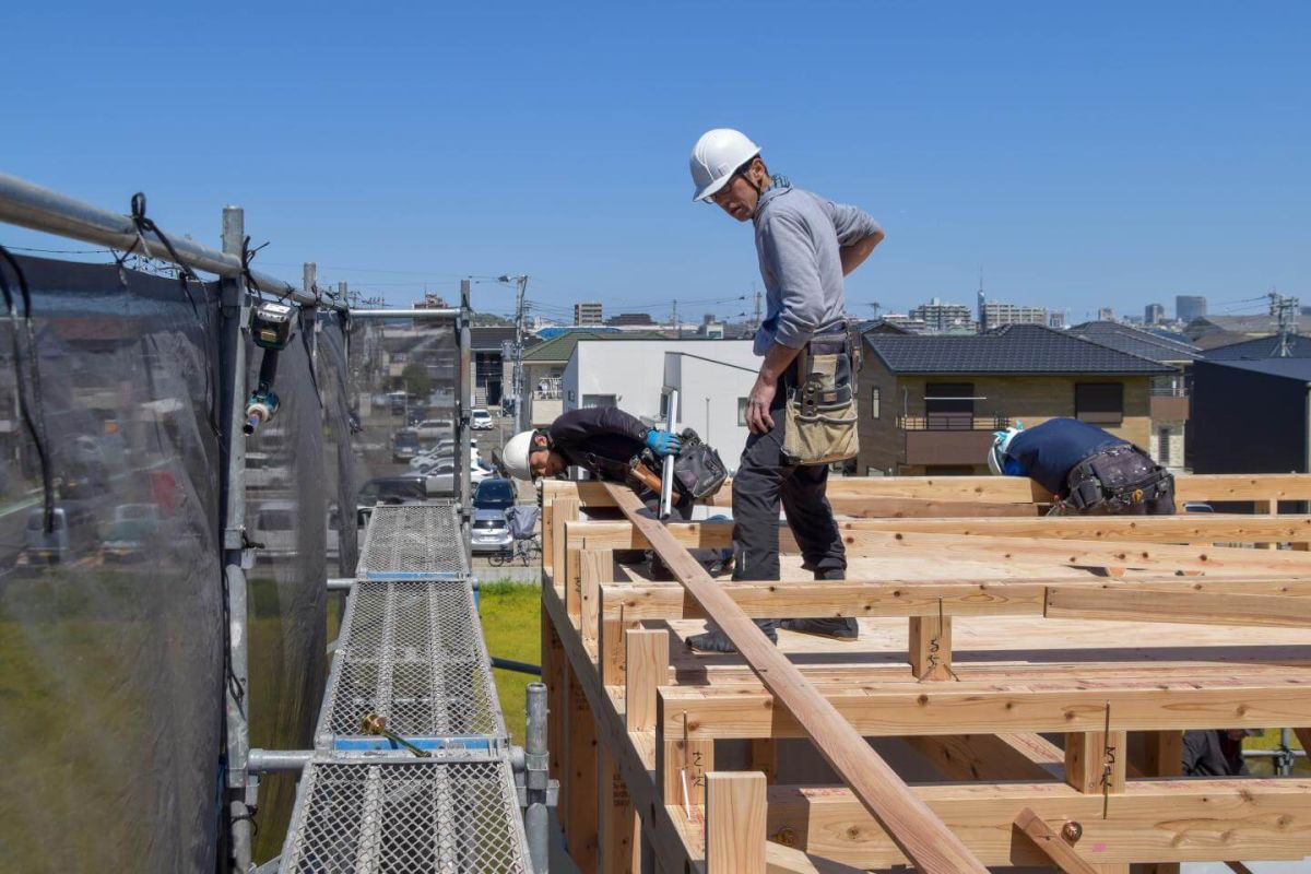 福岡県福岡市早良区10　注文住宅建築現場リポート②　～上棟式・前編～