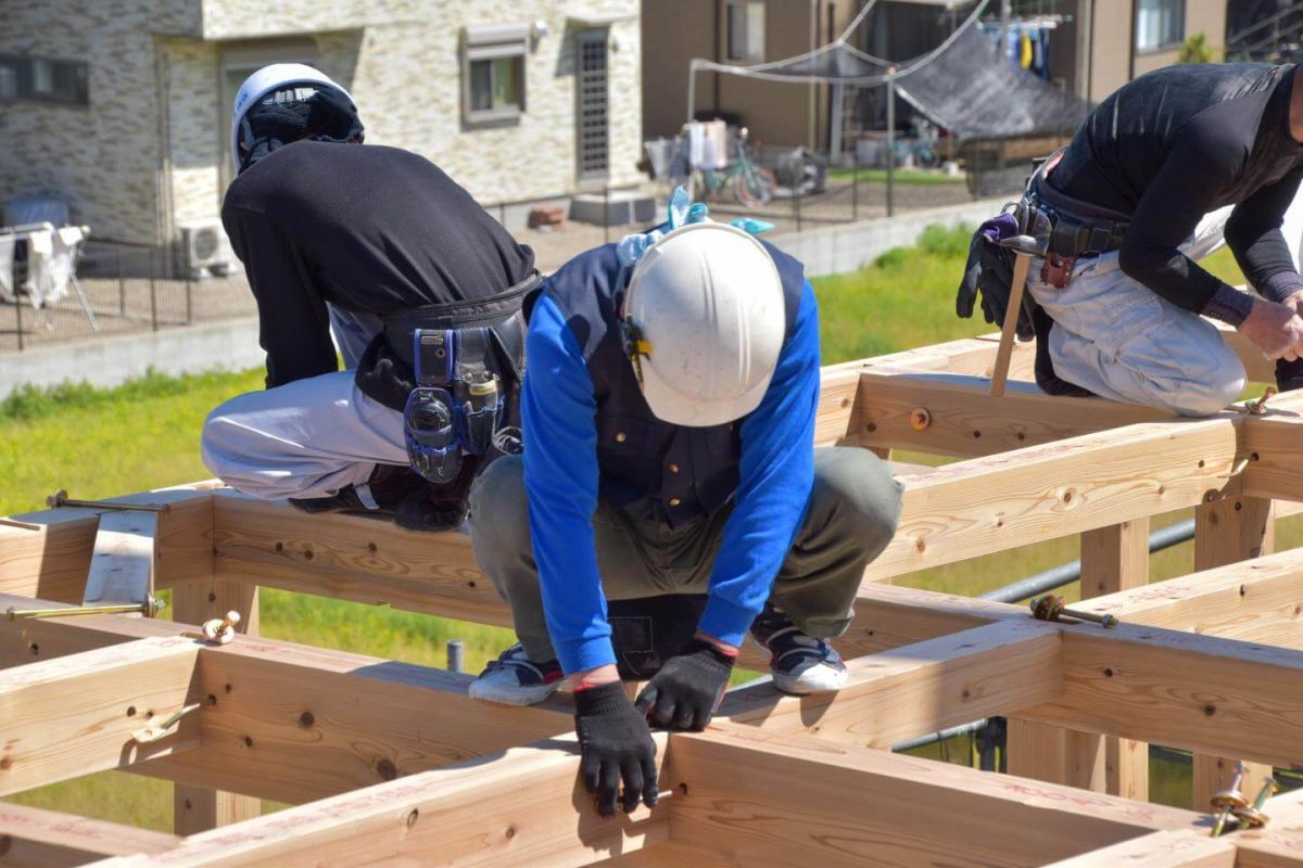 福岡県福岡市早良区10　注文住宅建築現場リポート②　～上棟式・前編～