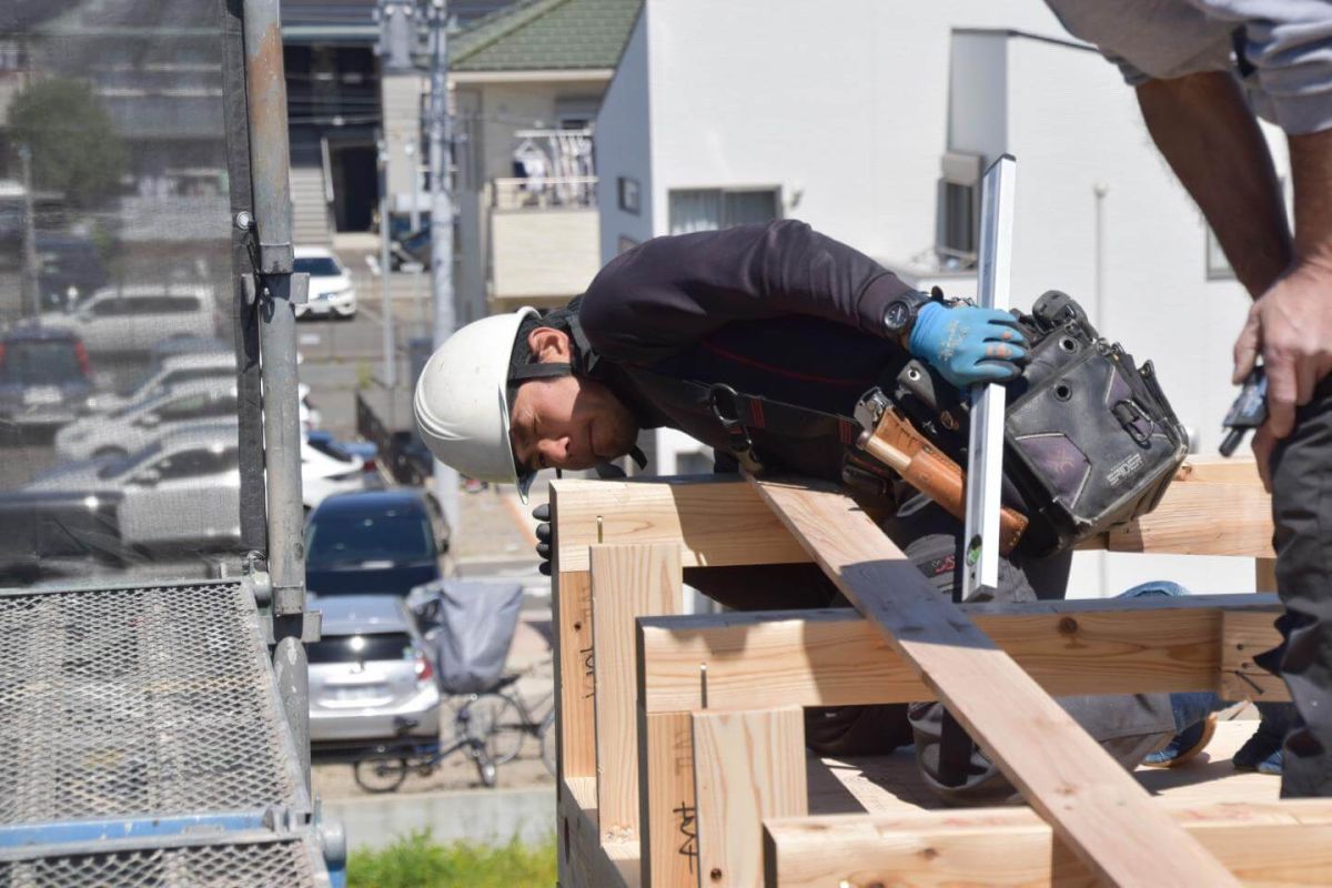 福岡県福岡市早良区10　注文住宅建築現場リポート②　～上棟式・前編～