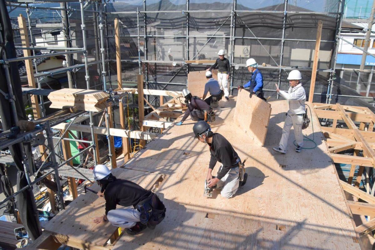 「福岡市早良区10」注文住宅現場リポート②【上棟式】