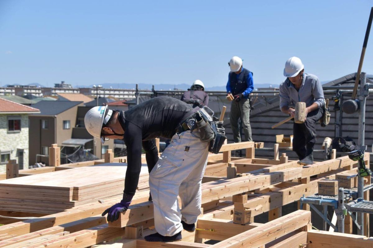 「福岡市早良区10」注文住宅現場リポート②【上棟式】