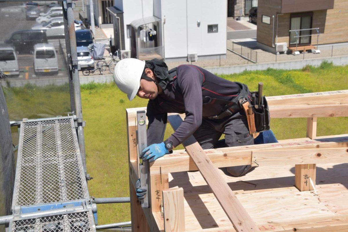 福岡県福岡市早良区10　注文住宅建築現場リポート②　～上棟式・前編～