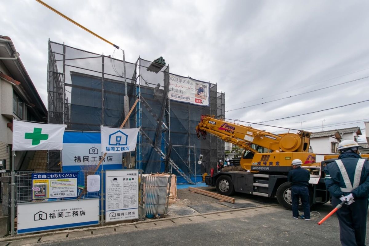 「那珂川市09」注文住宅現場リポート②【上棟式】