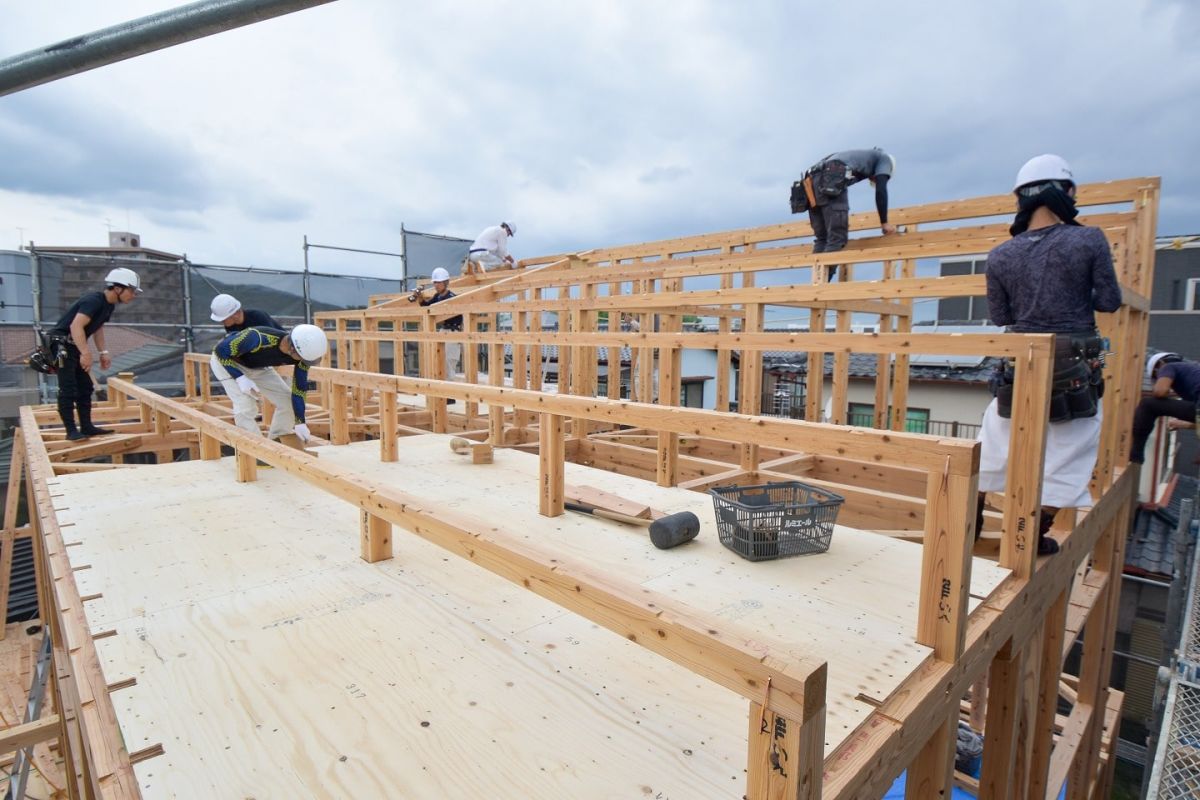 福岡県那珂川市10　注文住宅建築現場リポート③　～上棟式～