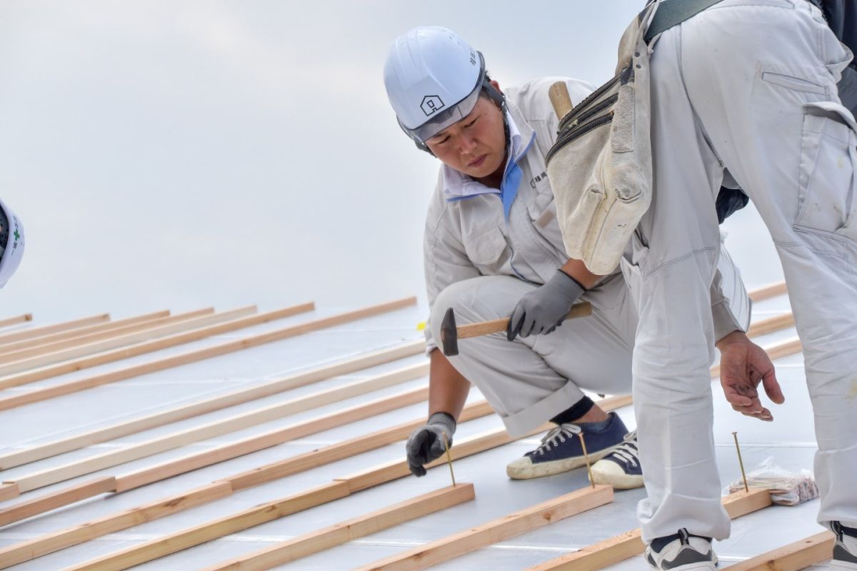 福岡県那珂川市10　注文住宅建築現場リポート③　～上棟式～