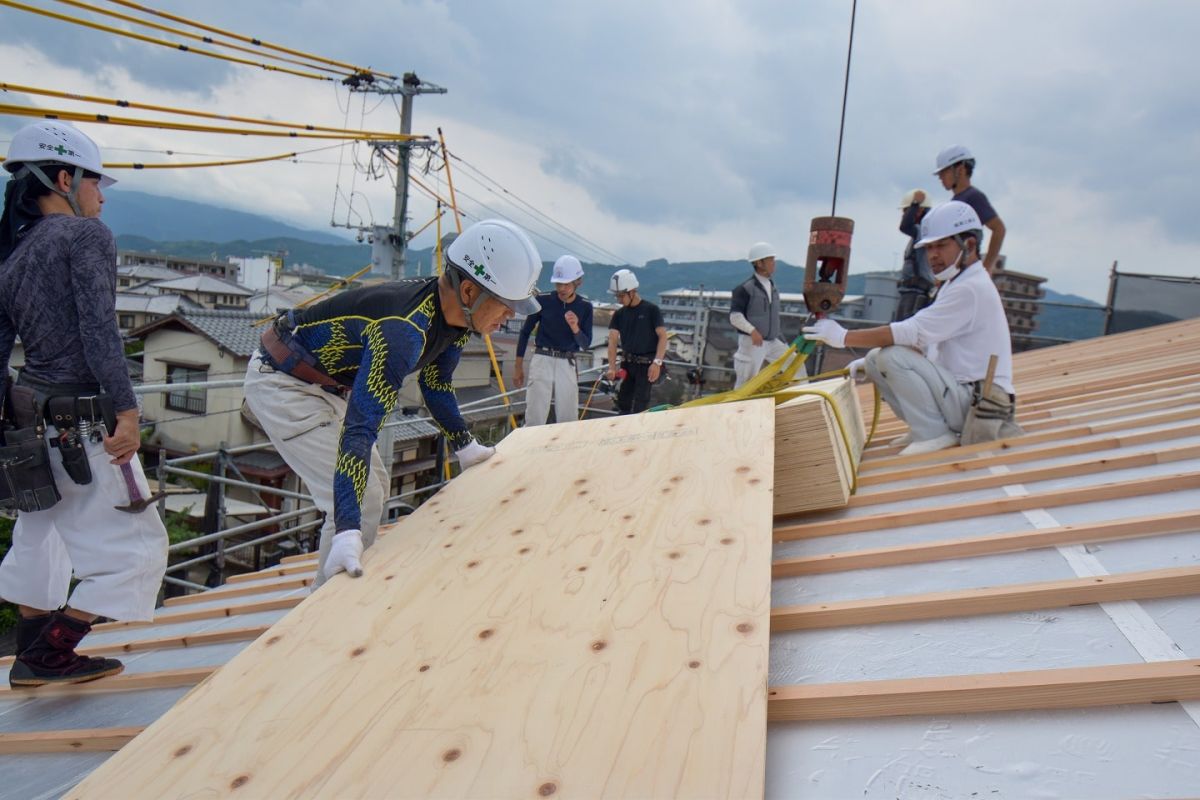 福岡県那珂川市10　注文住宅建築現場リポート③　～上棟式～