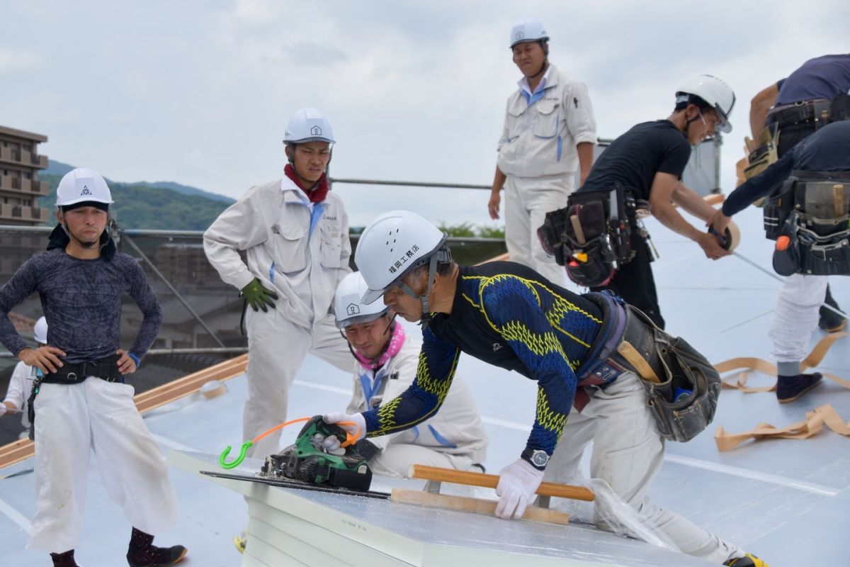 福岡県那珂川市10　注文住宅建築現場リポート③　～上棟式～