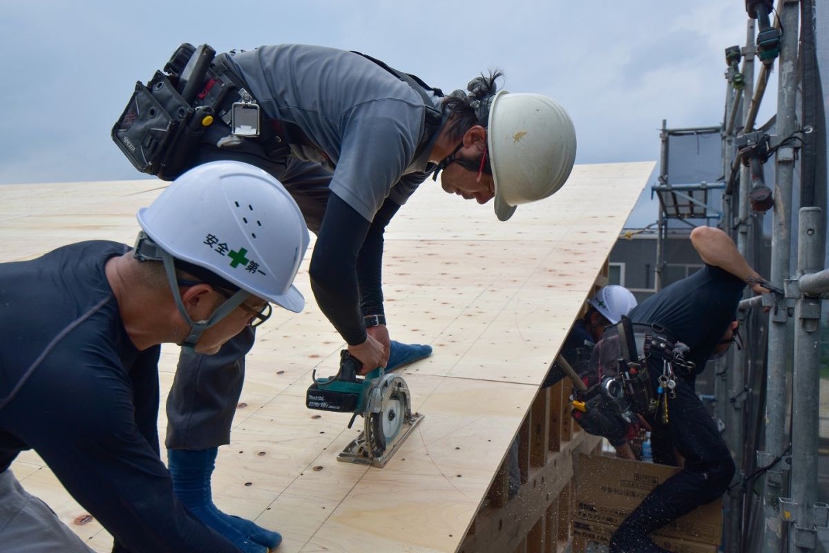 福岡県那珂川市10　注文住宅建築現場リポート③　～上棟式～