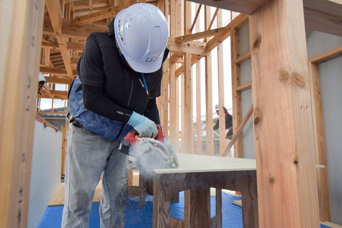 福岡県那珂川市10　注文住宅建築現場リポート③　～上棟式～