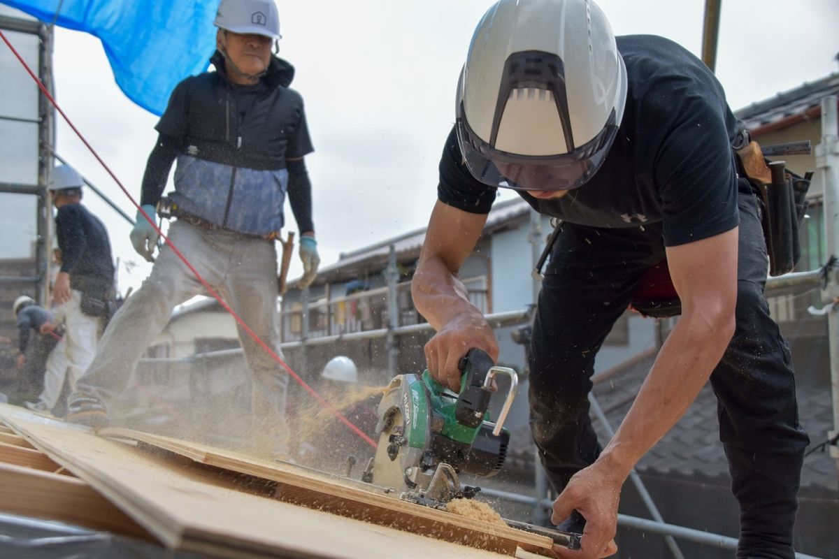 福岡県那珂川市10　注文住宅建築現場リポート③　～上棟式～