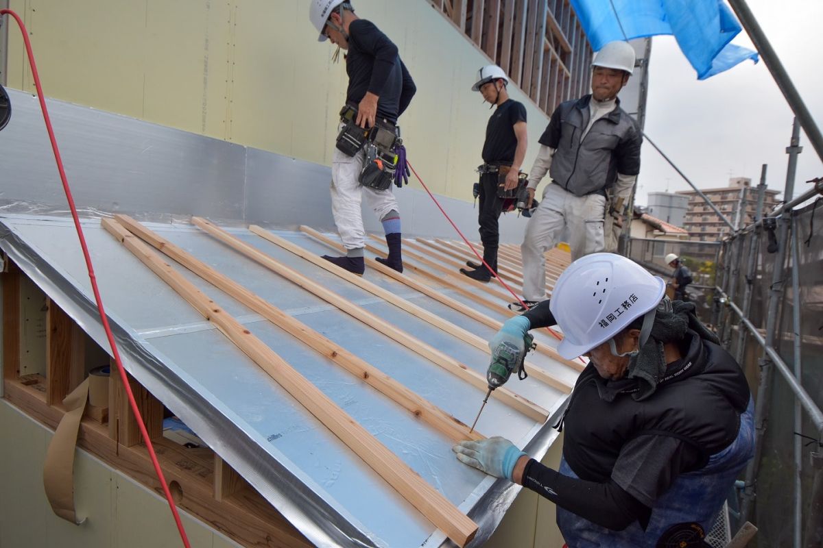 福岡県那珂川市10　注文住宅建築現場リポート③　～上棟式～