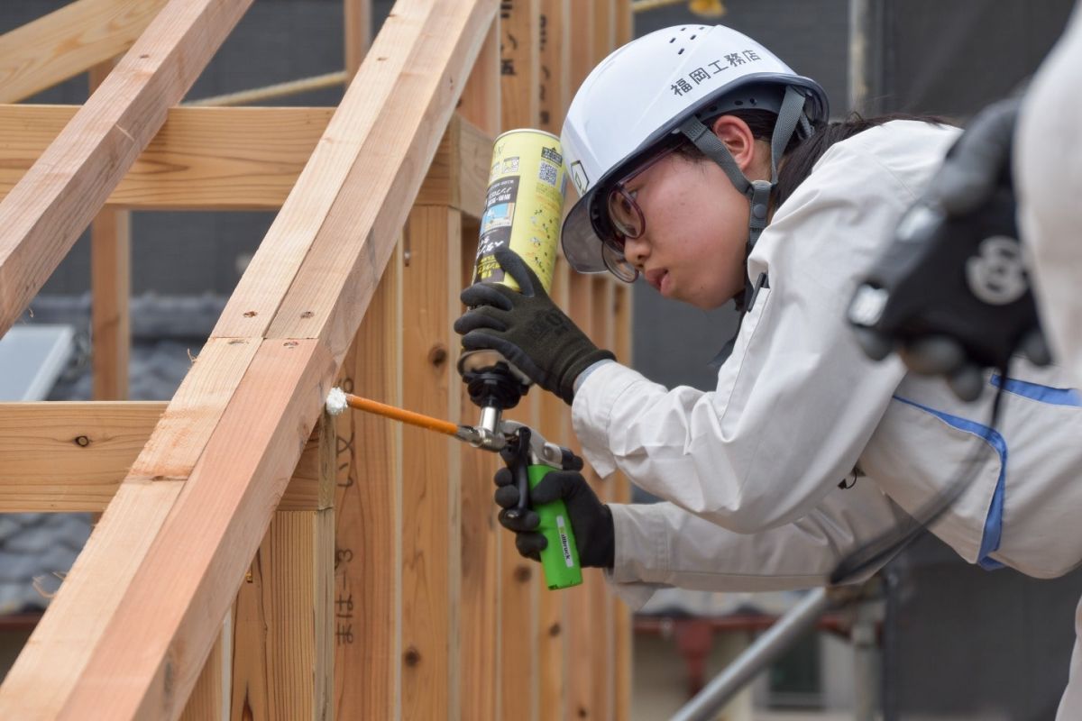 福岡県那珂川市10　注文住宅建築現場リポート③　～上棟式～