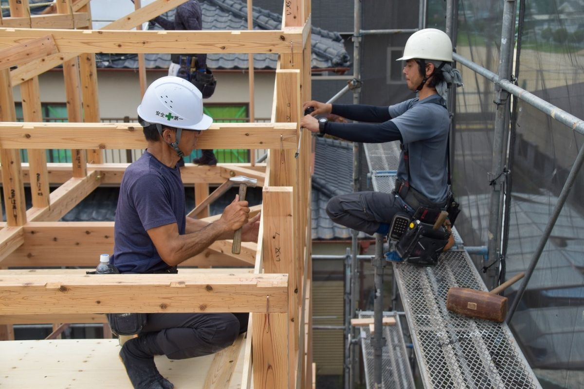 福岡県那珂川市10　注文住宅建築現場リポート③　～上棟式～