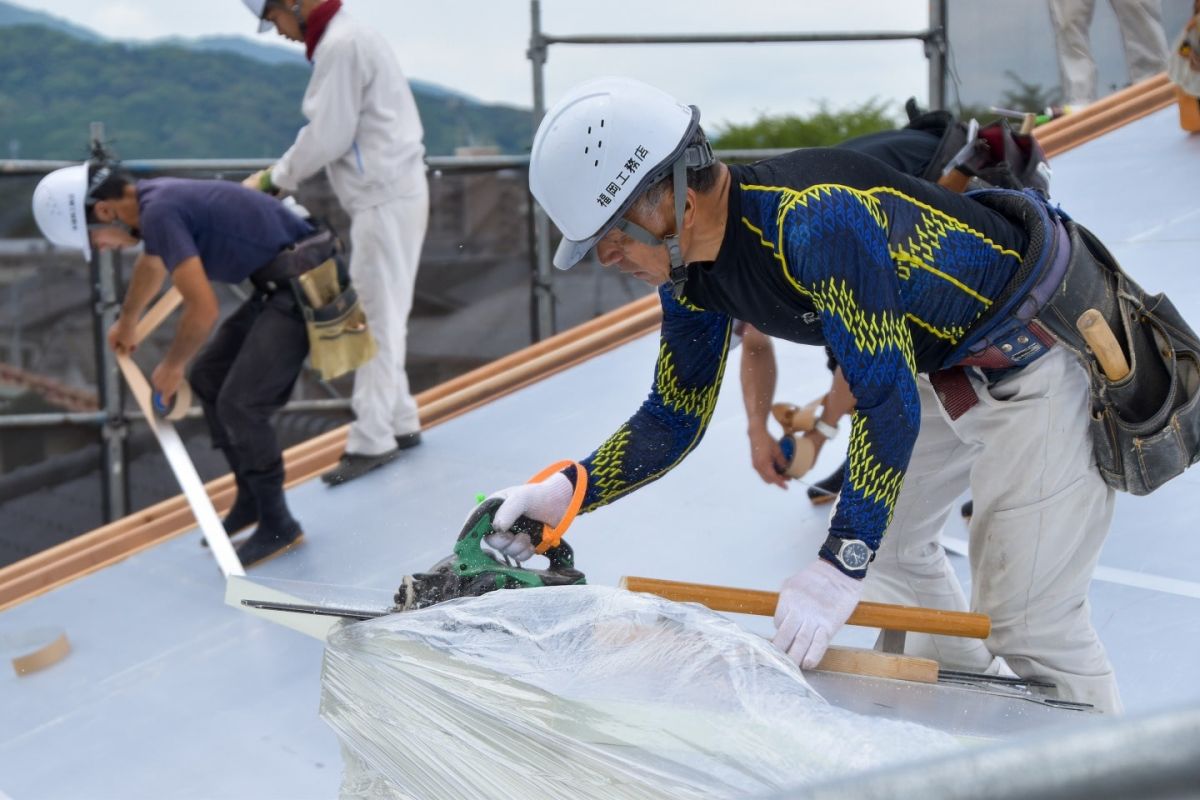 福岡県那珂川市10　注文住宅建築現場リポート③　～上棟式～