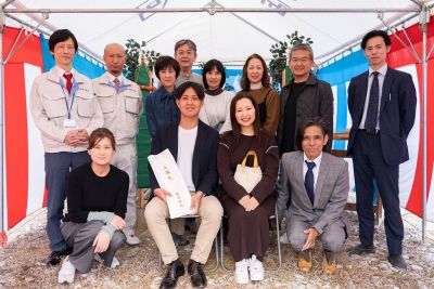 「田川郡福智町01」注文住宅現場リポート①【地鎮祭】