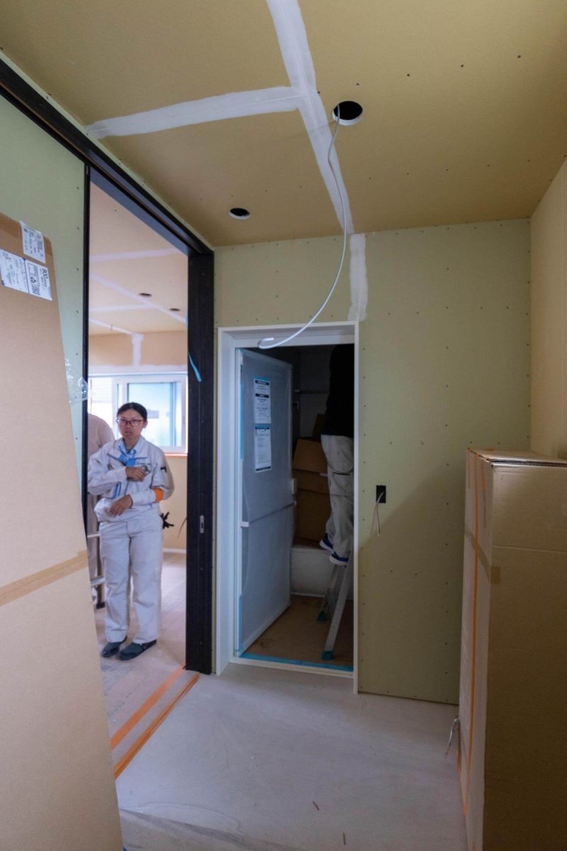 「春日市10」注文住宅現場リポート⑦【内装工事】【クロス】