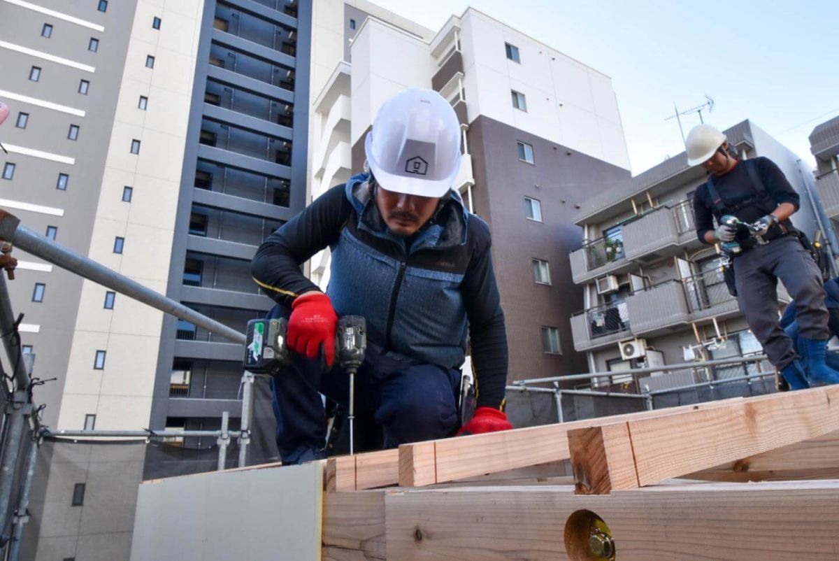 「福岡市中央区04」注文住宅現場リポート④【上棟式】