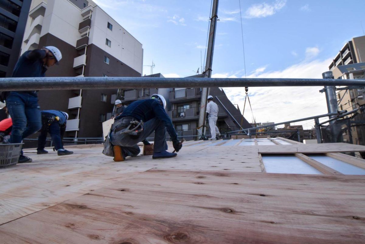 福岡県福岡市中央区04　注文住宅建築現場リポート④　～上棟式・後編〜