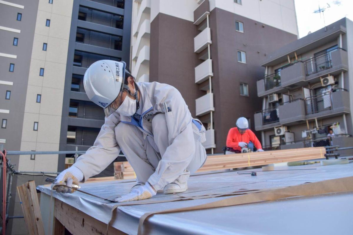 「福岡市中央区04」注文住宅現場リポート④【上棟式】