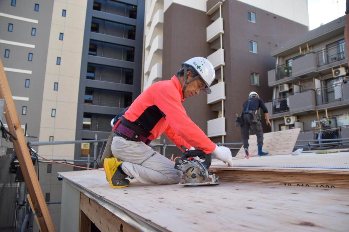 「福岡市中央区04」注文住宅現場リポート④【上棟式】