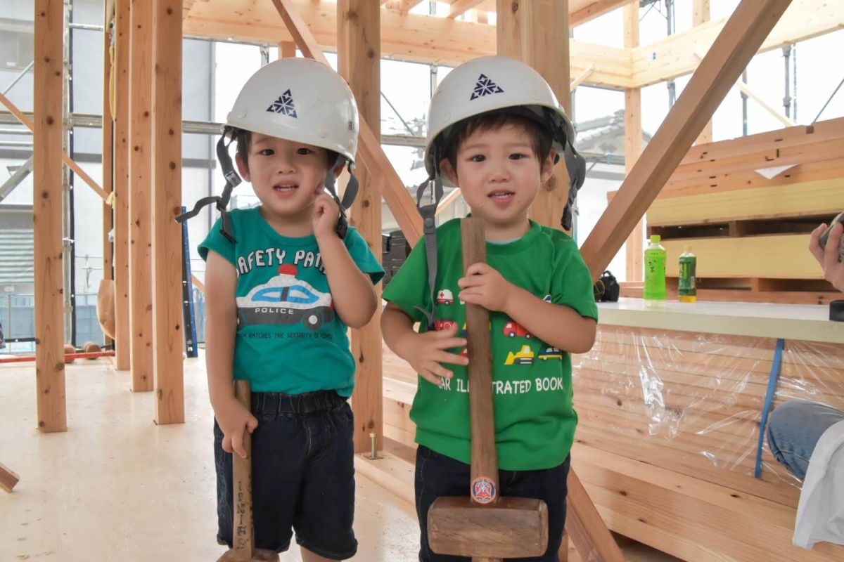 「北九州市若松区二島01」注文住宅現場リポート③【上棟式】