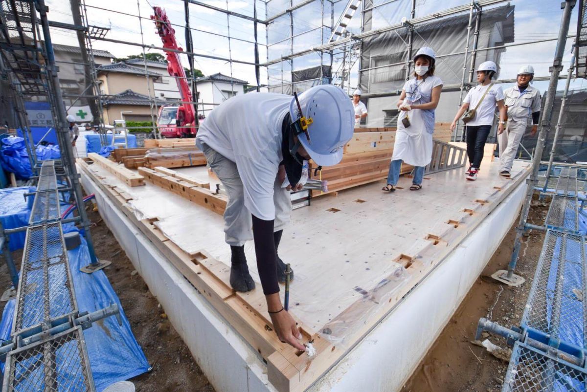 「北九州市若松区二島01」注文住宅現場リポート③【上棟式】