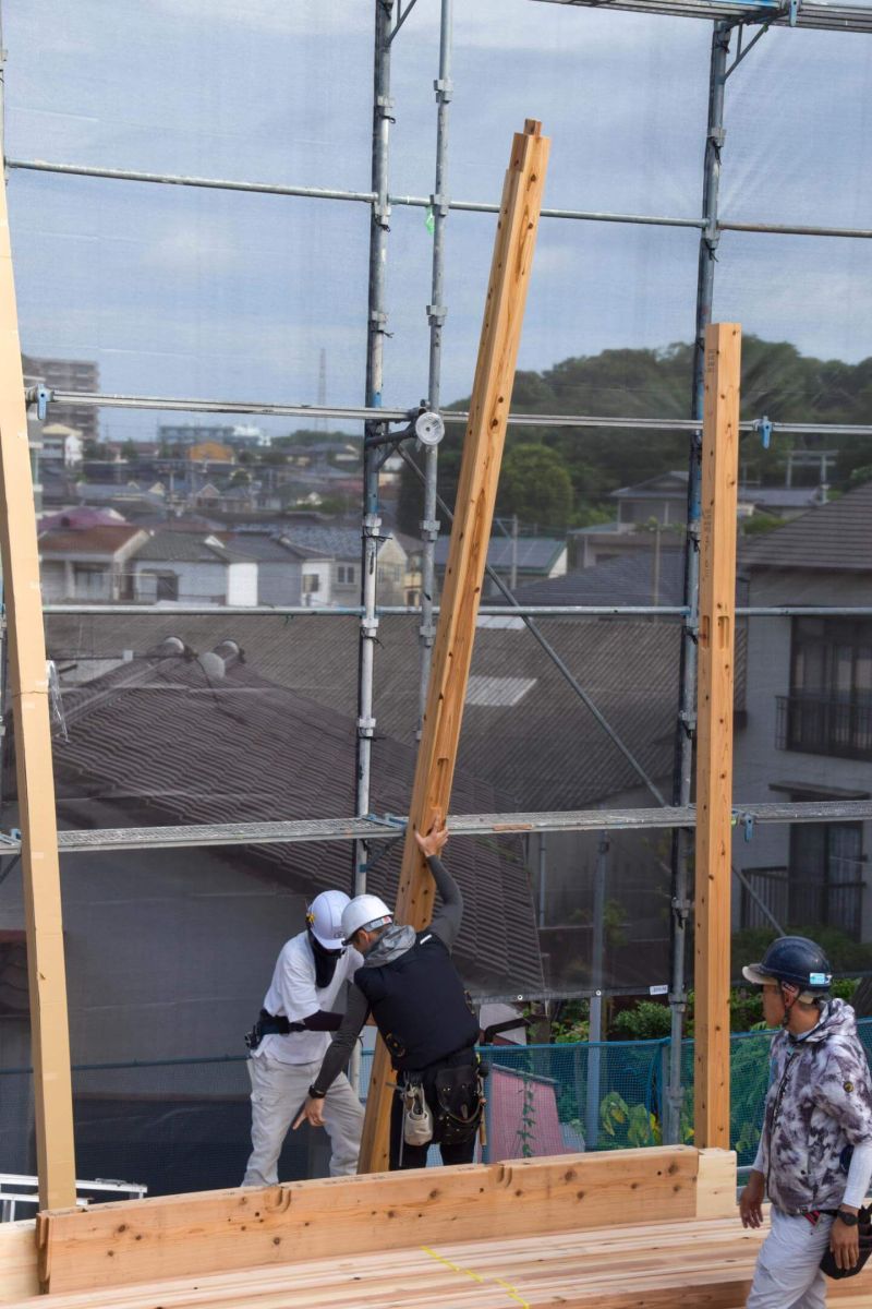 「北九州市若松区二島01」注文住宅現場リポート③【上棟式】