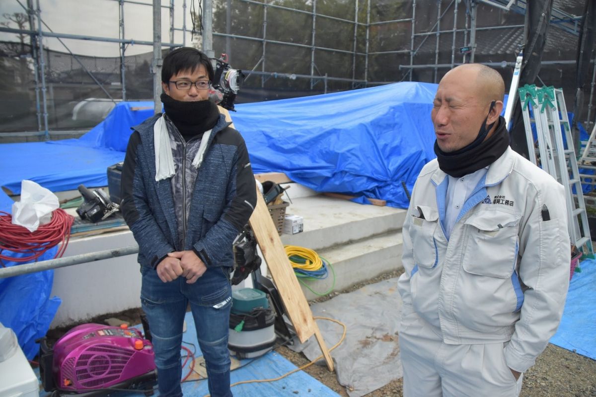 「三井郡大刀洗町03」注文住宅現場リポート①【上棟式】