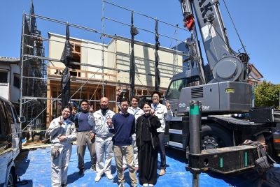 「遠賀郡遠賀町01」注文住宅現場リポート③【上棟式】