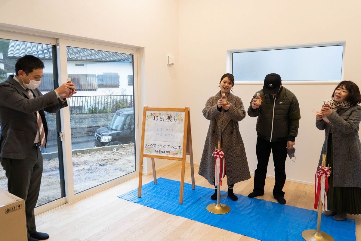 「糟屋郡志免町06」注文住宅現場リポート⑦【お引き渡し式】