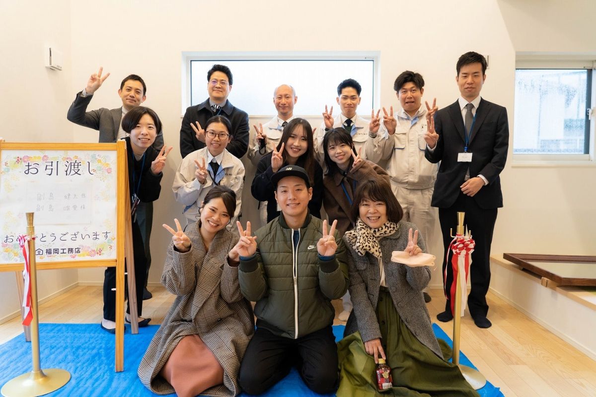 「糟屋郡志免町06」注文住宅現場リポート⑦【お引き渡し式】