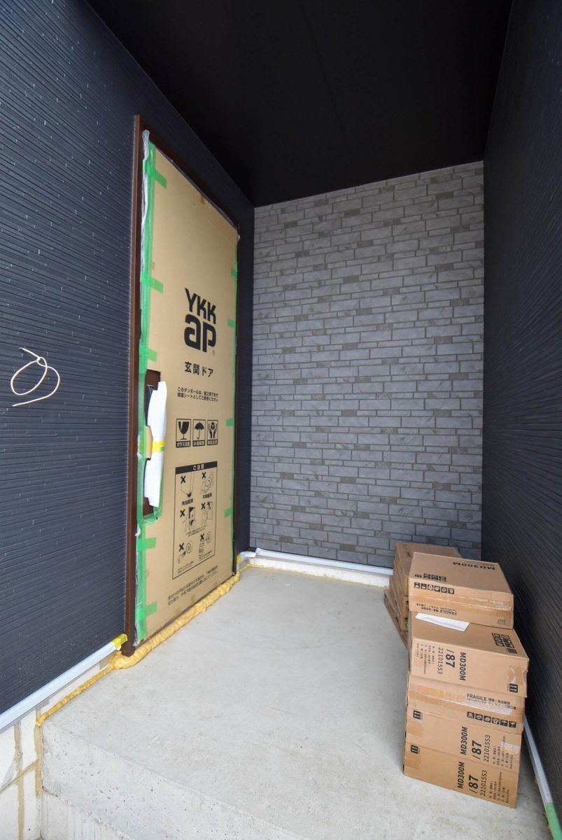 「福岡市城南区09」注文住宅現場リポート⑥【木工事】【石膏ボード】