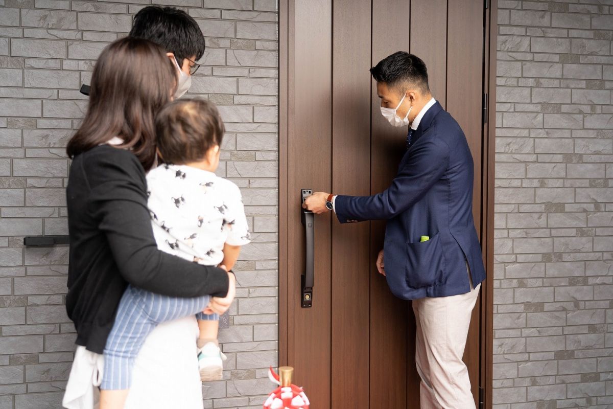 「福岡市城南区09」注文住宅現場リポート⑦【お引き渡し式】