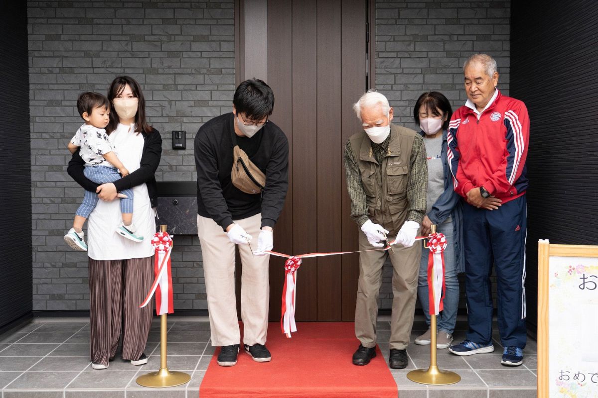 「福岡市城南区09」注文住宅現場リポート⑦【お引き渡し式】
