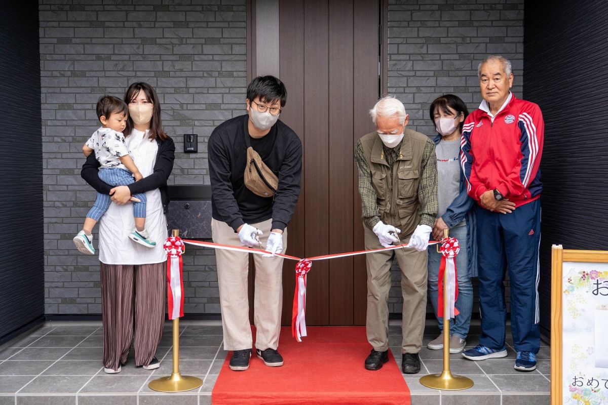 福岡県福岡市城南区09　注文住宅建築現場リポート⑦～お引き渡し式～