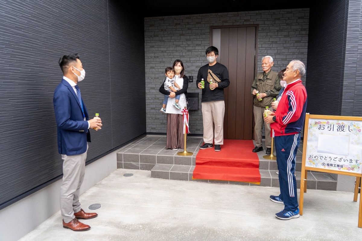「福岡市城南区09」注文住宅現場リポート⑦【お引き渡し式】