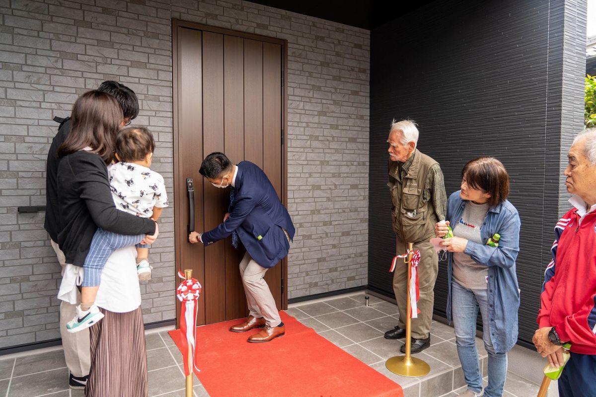 「福岡市城南区09」注文住宅現場リポート⑦【お引き渡し式】