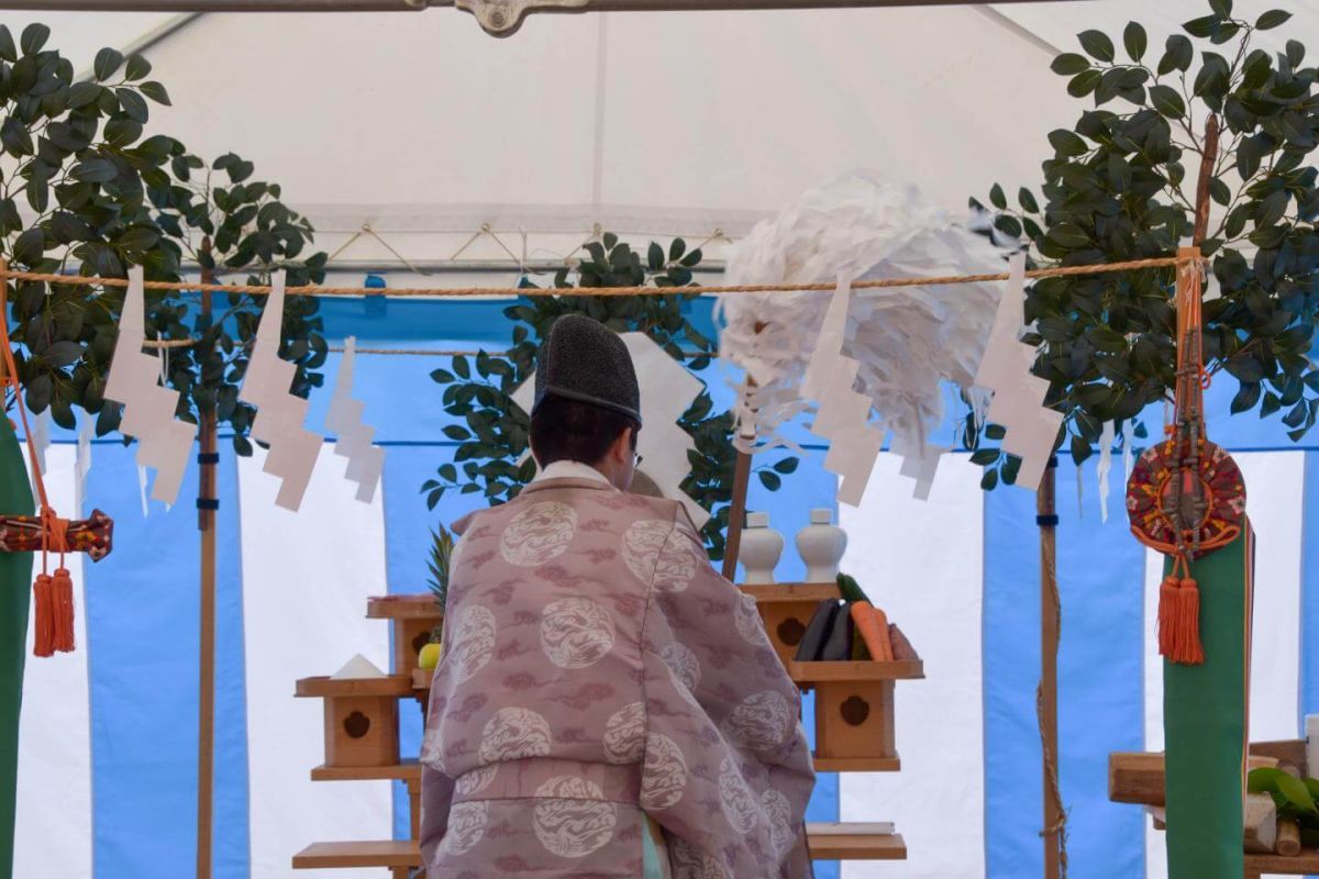 福岡県北九州市八幡西区02　注文住宅建築現場リポート①　～地鎮祭～