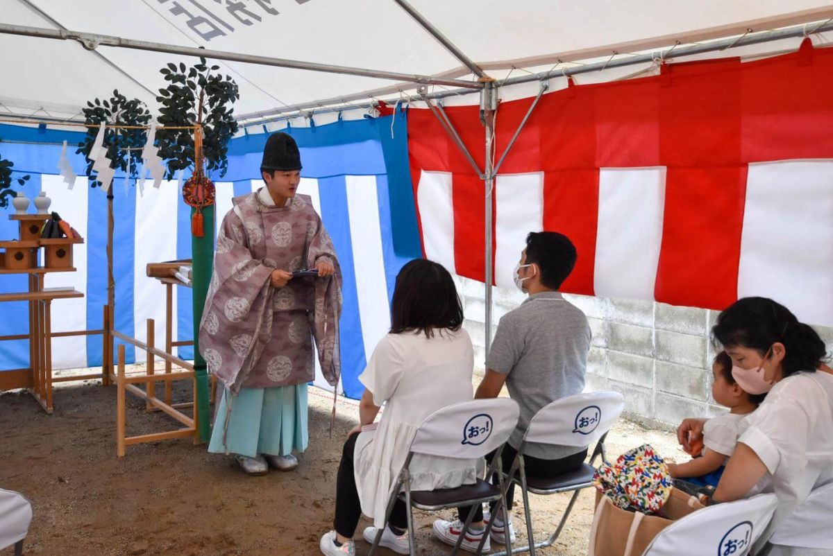 「北九州市八幡西区02」注文住宅現場リポート①【地鎮祭】
