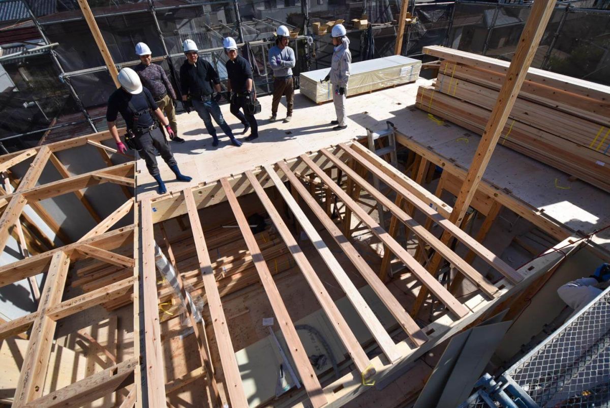 「糟屋郡志免町07」注文住宅現場リポート③【上棟式】